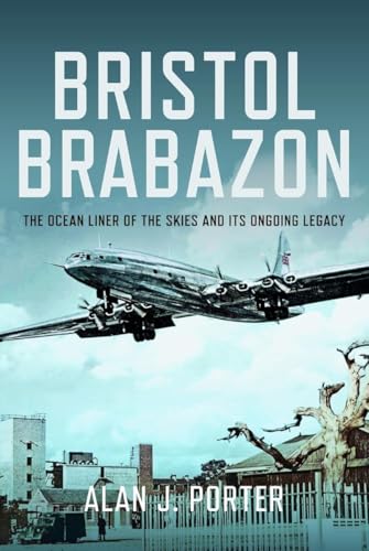 Book cover featuring a large, silver Bristol Brabazon airplane in flight.