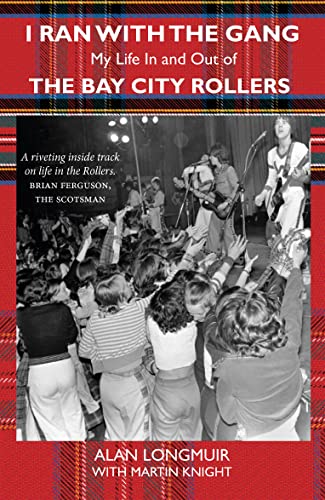 Book cover: "I Ran With The Gang," featuring a 1970s concert crowd.