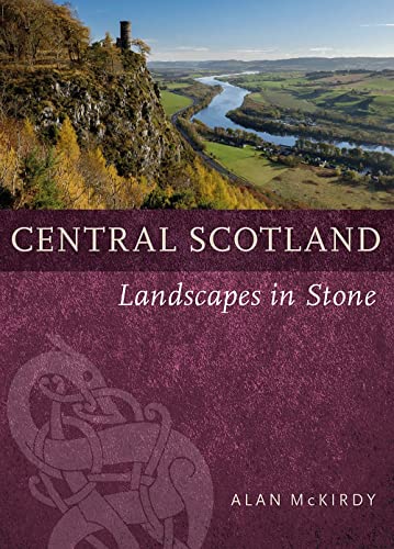 Book cover showing a river landscape with a cliff and stone tower above text.