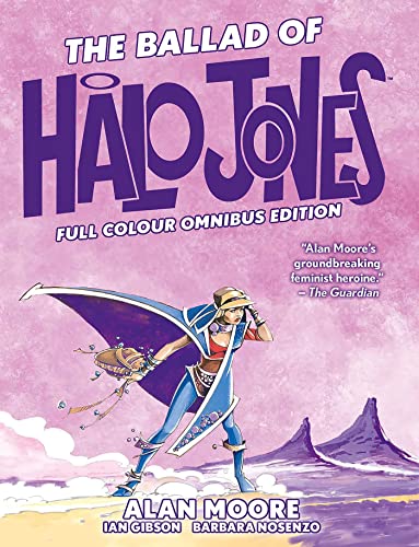 Comic book cover featuring Halo Jones, a futuristic space heroine.