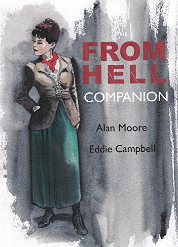 Book cover: "From Hell Companion" with a watercolor illustration of a woman.