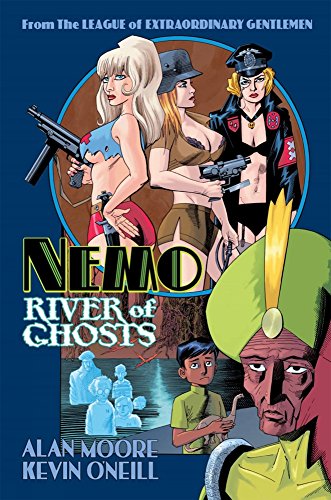 Comic book cover featuring diverse characters and the title "Nemo: River of Ghosts.