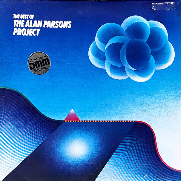 Blue album cover for The Alan Parsons Project with abstract cloud shapes.