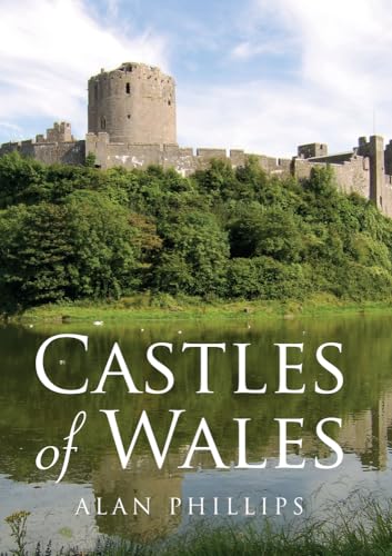 Book cover: Welsh castle ruins on a hill reflected in water.