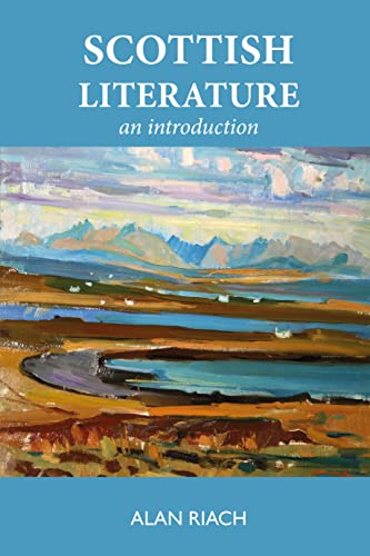 Book cover: “Scottish Literature: An Introduction” with a landscape painting.