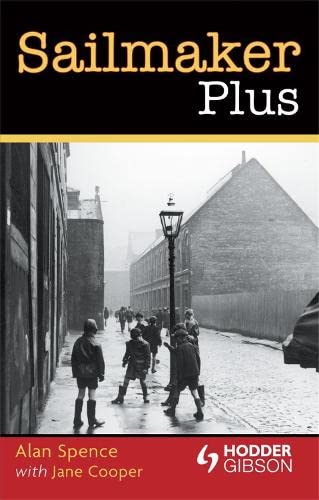 Book cover: "Sailmaker Plus" with a black and white street scene.