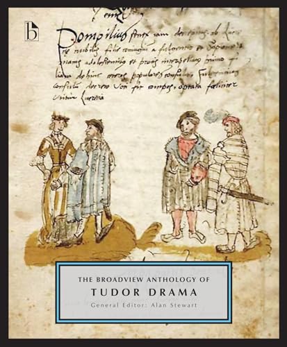 Book cover with historical illustration of figures in Tudor clothing.