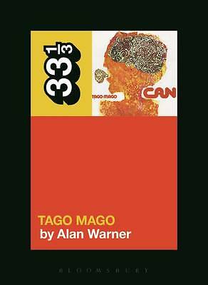 Book cover for “Can’s Tago Mago” by Alan Warner, abstract art.