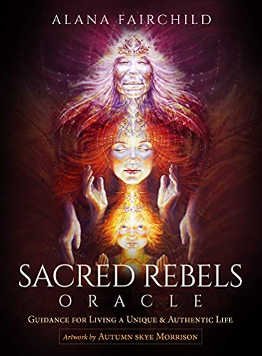 Oracle card deck cover featuring three ethereal women with flowing hair.