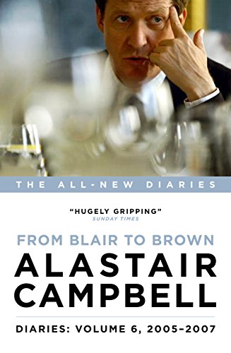 Book cover: Alastair Campbell’s diaries, 2005-2007, with portrait of author.