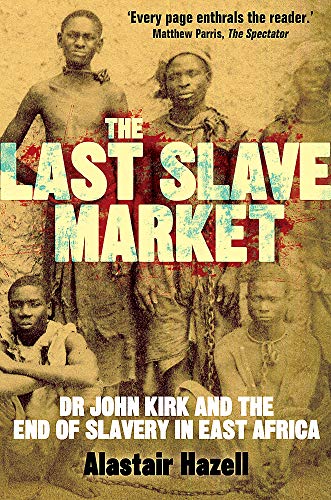 Book cover depicting historical photograph of enslaved people, titled “The Last Slave Market.”