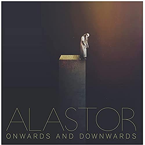 CD cover: lone figure on a pillar against a dark, hazy background.
