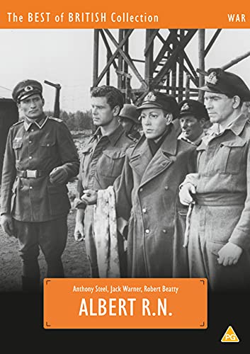 DVD cover for "Albert R.N." featuring soldiers in wartime uniforms.