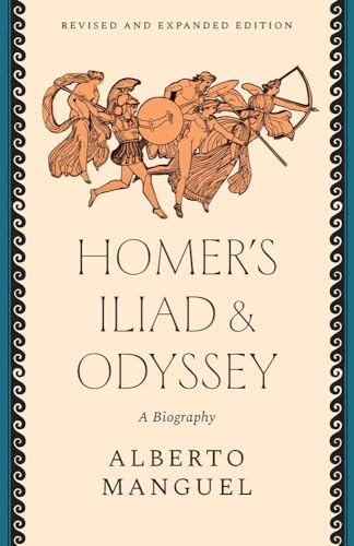 Book cover with classical Greek-style illustrations of warriors and figures, title, and author name.