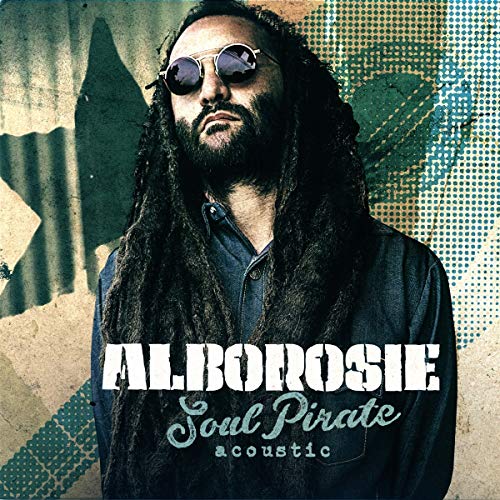 Album cover for Alborosie’s “Soul Pirate - Acoustic” featuring the artist.