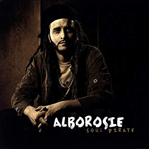 Album cover for Alborosie's "Soul Pirate" featuring a portrait of the artist.