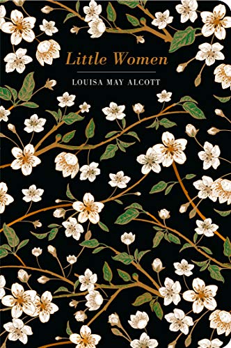 Book cover of “Little Women” with a floral branch pattern.