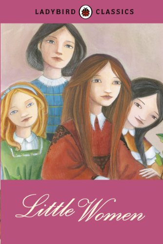 Cover of “Little Women” featuring illustrations of four young women.