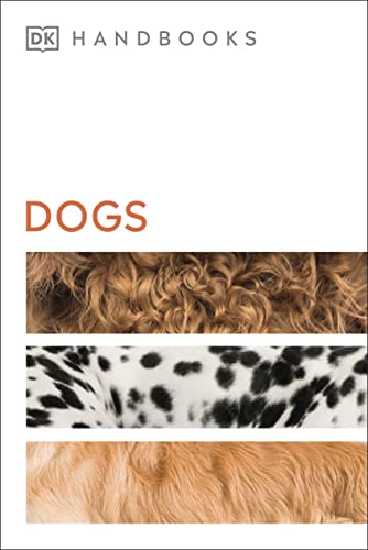 Book cover for "Dogs" featuring close-ups of dog fur patterns.