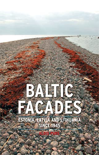 Book cover showing a rocky shoreline with red seaweed leading toward the Baltic Sea.