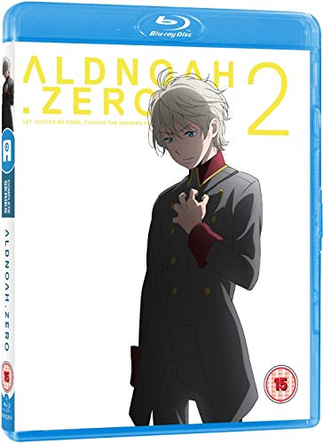 Blu-ray case for “Aldnoah Zero Part 2” featuring an anime character.