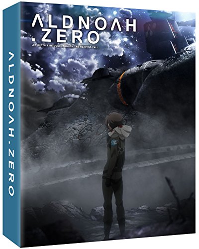 Aldnoah Zero Season 2 Blu-ray box art featuring a boy and mecha.
