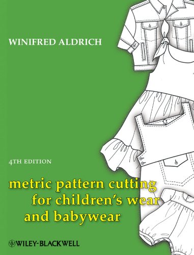 Green book cover with illustrated children’s clothing and title text.