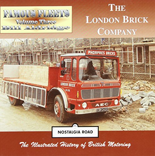 Red London Brick Company truck on a construction site, book cover.