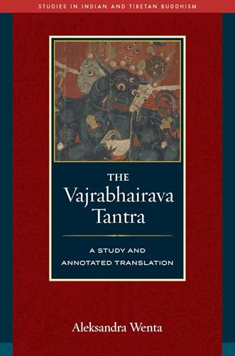 Book cover featuring a dark, complex Vajrabhairava deity painting and title.