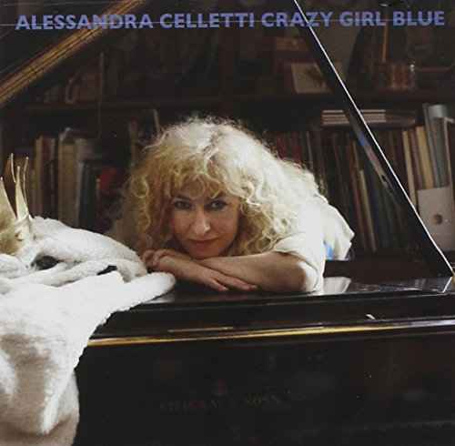 CD cover featuring Alessandra Celletti posing with a piano and books.