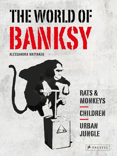 Book cover showing a stencil of a monkey pressing a detonator plunger.