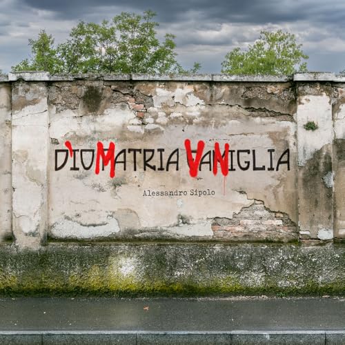 CD cover: weathered wall with red text "D'Io Matria Vaniglia" and artist name.