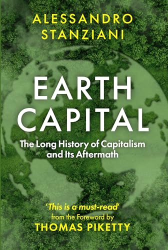 Book cover: "Earth Capital" with a green Earth image and white text.