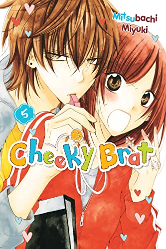 Manga cover featuring two young people, a boy drinking and a blushing girl.