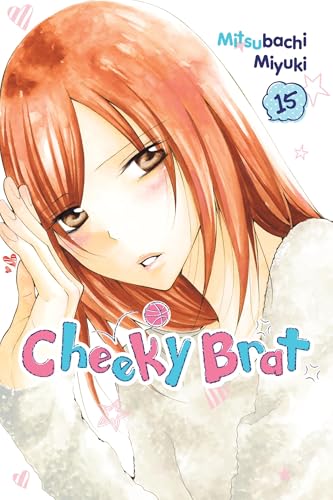Manga cover featuring a close-up of a girl with reddish-brown hair, titled Cheeky Brat.