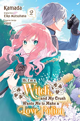Manga cover with two anime characters and floral decorations.