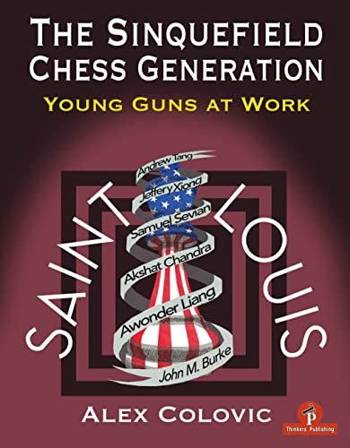 Book cover featuring a chess piece surrounded by names and text.