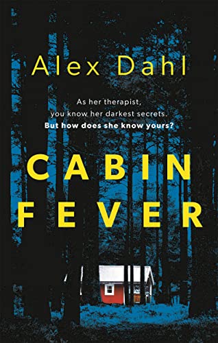 Book cover for "Cabin Fever" with a cabin in a dark forest.
