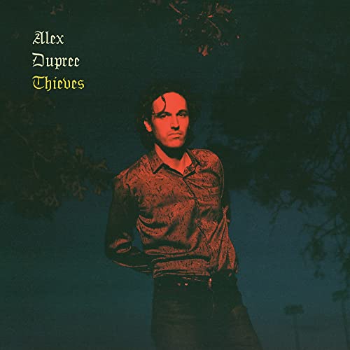 Alex Dupree album cover: portrait of a man in a red shirt.