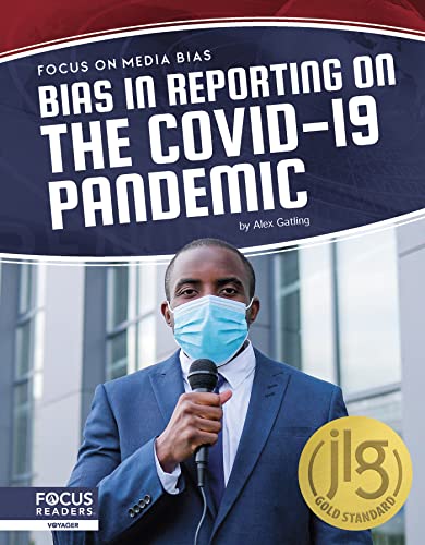 Book cover: Man in suit and mask speaking into a microphone.