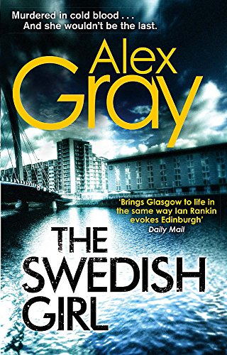 Book cover: dark, stormy cityscape with large yellow text, “Alex Gray.”