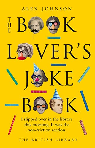 Yellow book cover with quirky portraits and bold, playful typography.