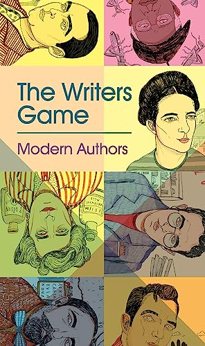 Book cover with illustrated portraits of diverse authors in panels.