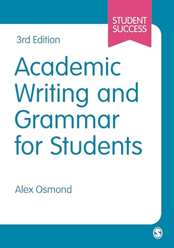 Book cover: "Academic Writing and Grammar for Students," 3rd Edition.