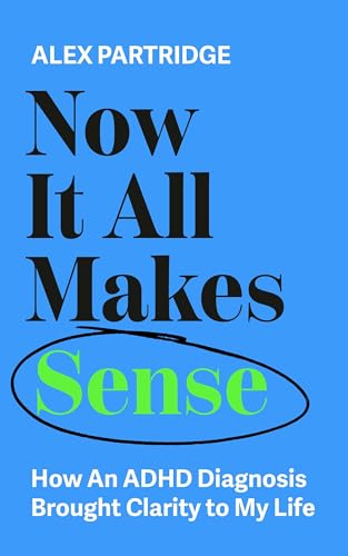 Book cover with blue background, black and white text, and green highlighted word.
