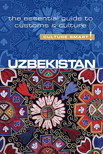 Book cover for “Uzbekistan - Culture Smart!” with traditional textile design.
