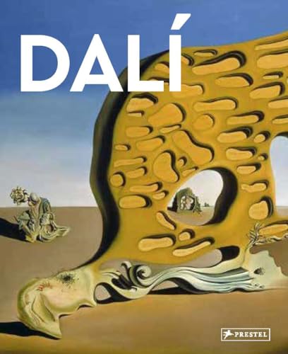 Book cover featuring a surreal landscape painting by Salvador Dalí.