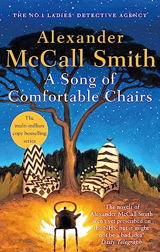 Book cover: tree, chairs, teapot, and text reading "A Song of Comfortable Chairs.