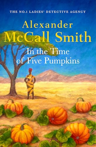 Book cover with a woman, tree, pumpkins, and a desert landscape.