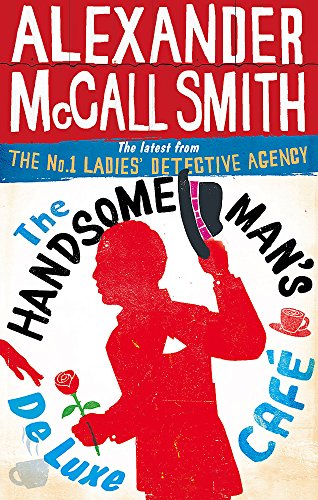 Book cover with red silhouette of a man tipping his hat and holding a rose.